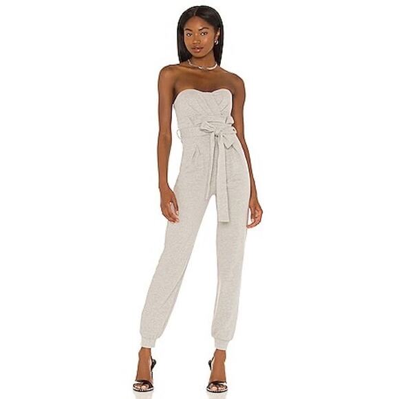 Michael Costello x REVOLVE - Helen Strapless Jumpsuit - Picture 1 of 11